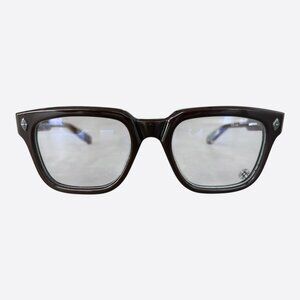 Chrome Hearts Brown & Silver Ambidixtrous Glasses